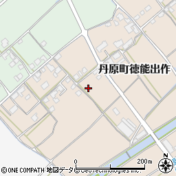 愛媛県西条市丹原町徳能出作133周辺の地図