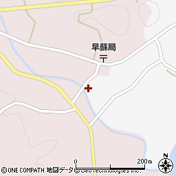 和歌山県日高郡日高川町早藤57周辺の地図