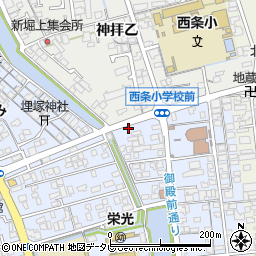 愛媛県西条市明屋敷218周辺の地図