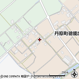 愛媛県西条市丹原町徳能出作63周辺の地図