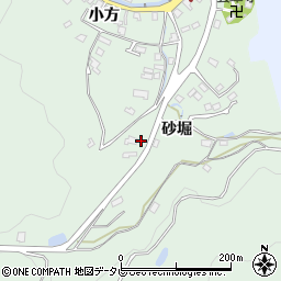 山口県大島郡周防大島町小松開作砂堀周辺の地図