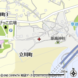 愛媛県新居浜市種子川町周辺の地図