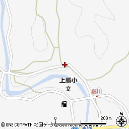 徳島県勝浦郡上勝町正木寺内周辺の地図