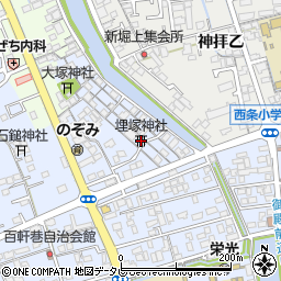埋塚神社周辺の地図