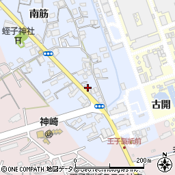 徳島県阿南市福村町南筋134-1周辺の地図