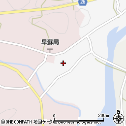 和歌山県日高郡日高川町早藤67周辺の地図
