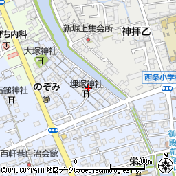 愛媛県西条市明屋敷731-2周辺の地図