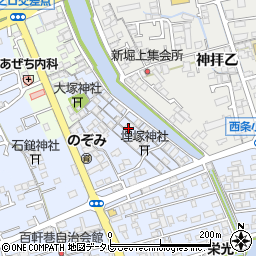 愛媛県西条市明屋敷740周辺の地図