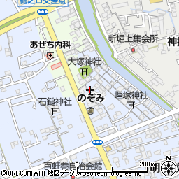 愛媛県西条市明屋敷663-16周辺の地図