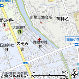 愛媛県西条市明屋敷735周辺の地図