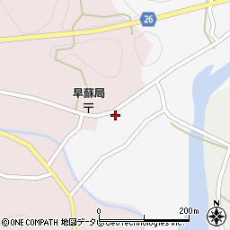 和歌山県日高郡日高川町早藤73周辺の地図