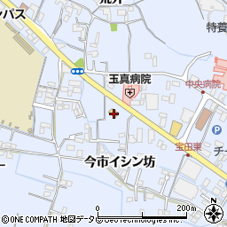 ローソン阿南宝田店周辺の地図