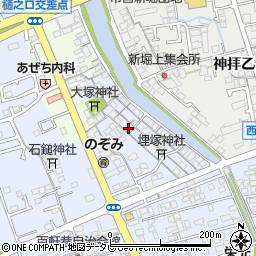 愛媛県西条市明屋敷705周辺の地図