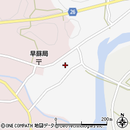 和歌山県日高郡日高川町早藤76周辺の地図