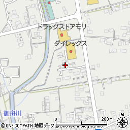 愛媛県西条市朔日市342周辺の地図