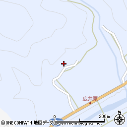 和歌山県田辺市龍神村廣井原144周辺の地図