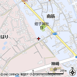 徳島県阿南市福村町南筋175周辺の地図