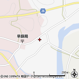 和歌山県日高郡日高川町早藤79周辺の地図