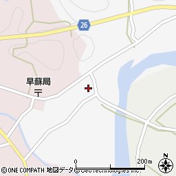 和歌山県日高郡日高川町早藤82周辺の地図