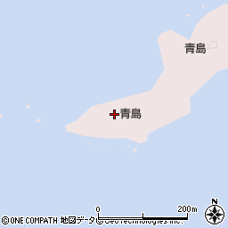 青島灯台周辺の地図