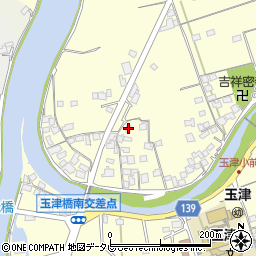 玉津永易集会所周辺の地図