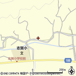 和歌山県日高郡日高町志賀1888周辺の地図