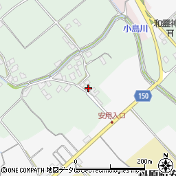 愛媛県西条市安用942周辺の地図