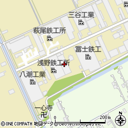 大力周辺の地図