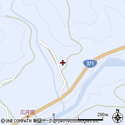 和歌山県田辺市龍神村廣井原240-2周辺の地図