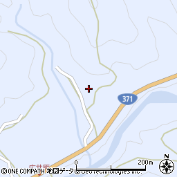 和歌山県田辺市龍神村廣井原224周辺の地図
