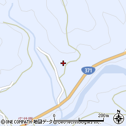 和歌山県田辺市龍神村廣井原224-1周辺の地図