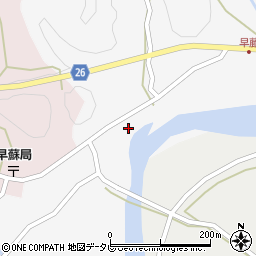 和歌山県日高郡日高川町早藤100周辺の地図