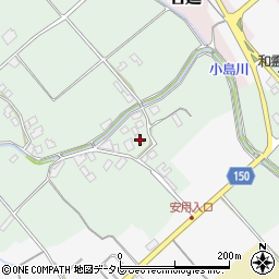 愛媛県西条市安用945周辺の地図