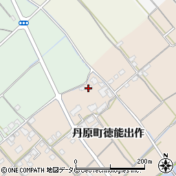 愛媛県西条市丹原町徳能出作157-3周辺の地図