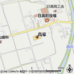 コメリハード＆グリーン和歌山日高店周辺の地図