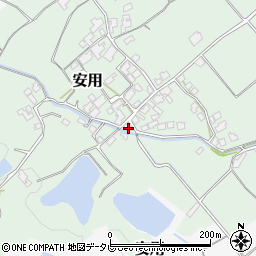 愛媛県西条市安用300周辺の地図