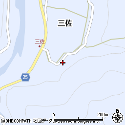和歌山県日高郡日高川町三佐403周辺の地図