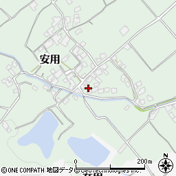 愛媛県西条市安用302周辺の地図