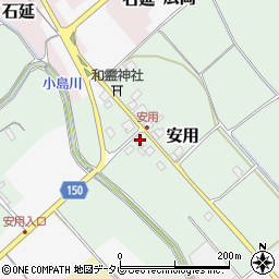 愛媛県西条市安用846周辺の地図