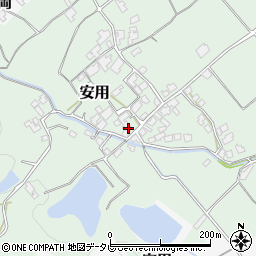 愛媛県西条市安用297周辺の地図