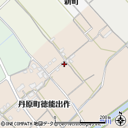 愛媛県西条市丹原町徳能出作262周辺の地図