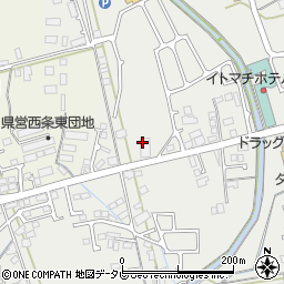 愛媛県西条市朔日市742周辺の地図