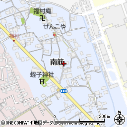 徳島県阿南市福村町南筋46周辺の地図