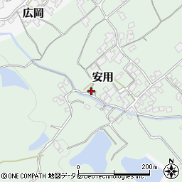 愛媛県西条市安用153周辺の地図