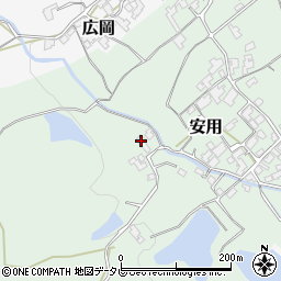 愛媛県西条市安用1077周辺の地図