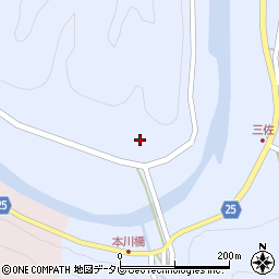 和歌山県日高郡日高川町坂野川572周辺の地図