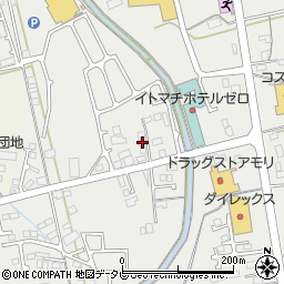 愛媛県西条市朔日市698周辺の地図