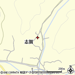 和歌山県日高郡日高町志賀2176周辺の地図