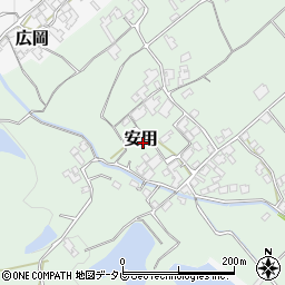 愛媛県西条市安用164周辺の地図