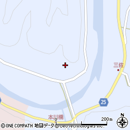 和歌山県日高郡日高川町坂野川584周辺の地図